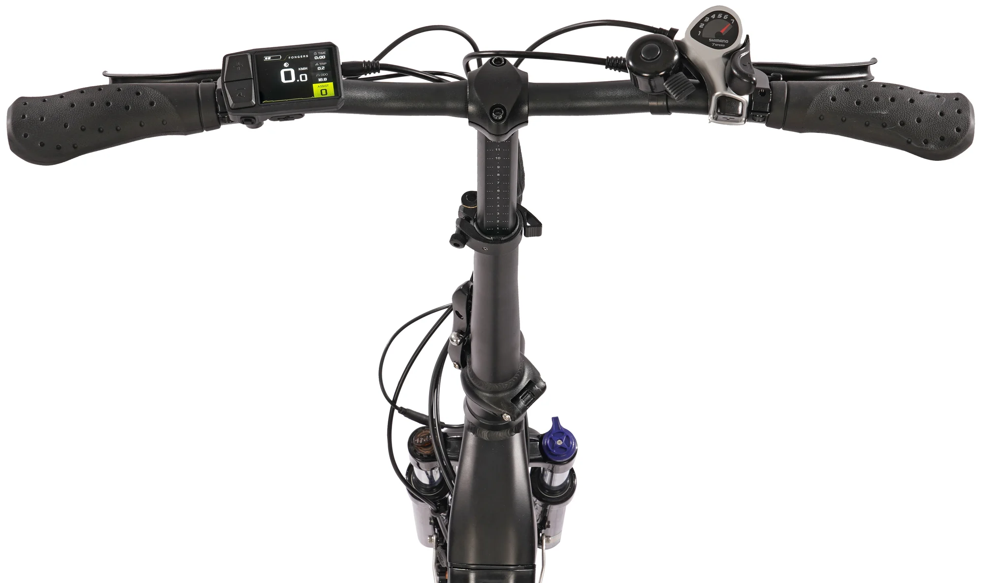 Fongers E-Folding Advanced 360 Wh Mat Zwart