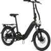 Fongers E-Folding Advanced 418 Wh Mat Zwart