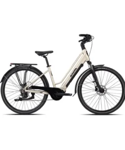 BRERA E-Urban City Voyager damesfiets 28 inch, 8 versnellingen, 470 Wh, borstelloze motor, maat S