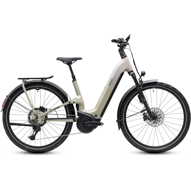 Cube Kathmandu Hybrid ONE11 HPC SLT Easy Entry 28 12V 100mm 800Wh Bosch CX Glintsand 2027 Maat XS