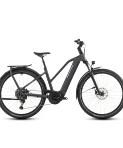 Cube Kathmandu Hybrid One Trapeze 28 10V 100mm 800Wh Bosch CX Metallicgrey gey 2026 maat XS