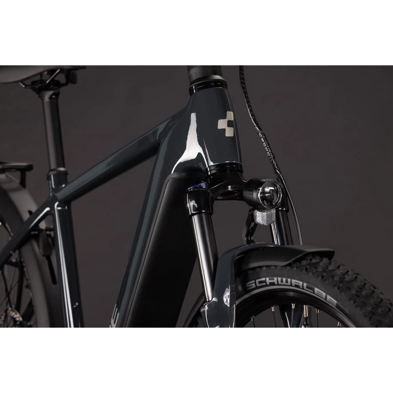 Cube Nuride Hybrid Performance 28 12V 100mm 720Wh Bosch Perf Line Shadowgrey Grey 2027 Maat S