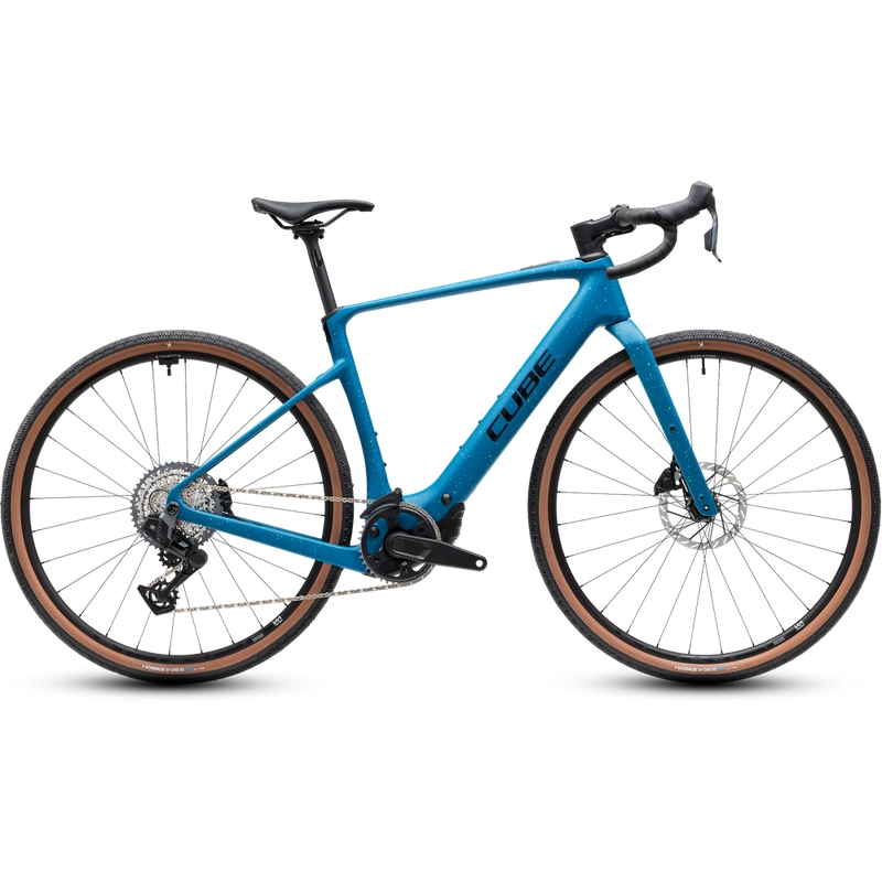 Cube Nuroad Hybrid C62 EXC 28 13v 400 Bosch Performance SX Tropicalteal Black 2027 Maat XS