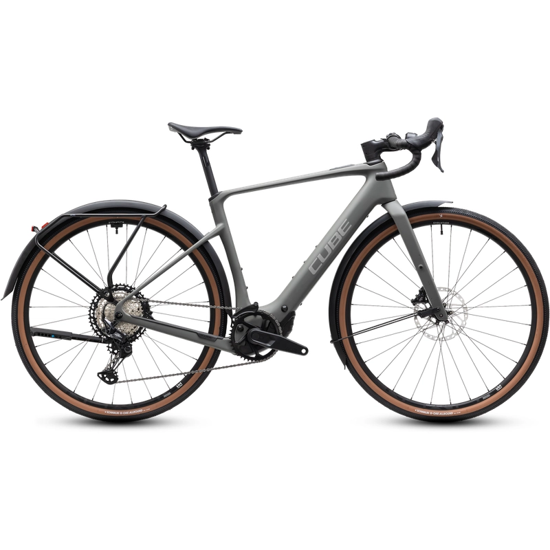 Cube Nuroad Hybrid C62 Race FE 28 12v 400 Bosch Performance SX Oldgrey Grey 2027 Maat XS