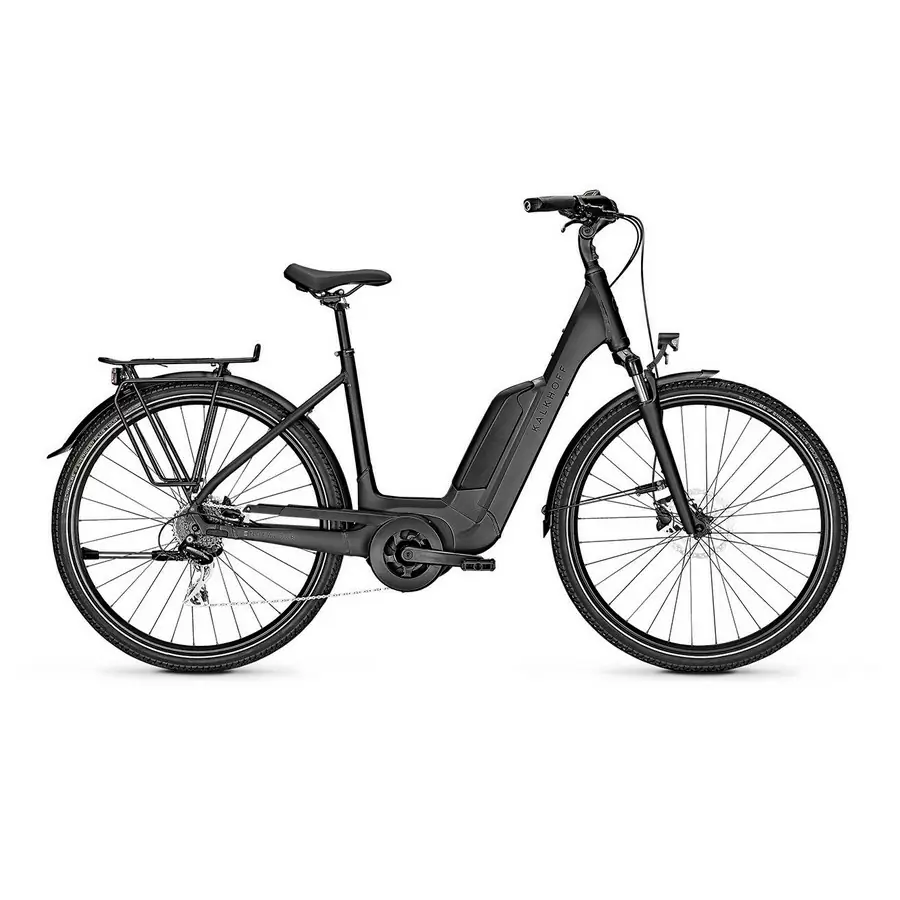 Kalkhoff ENDEAVOUR 1.B MOVE aluminium 28" 8s 400Wh Bosch Jetgrey mat Maat XS