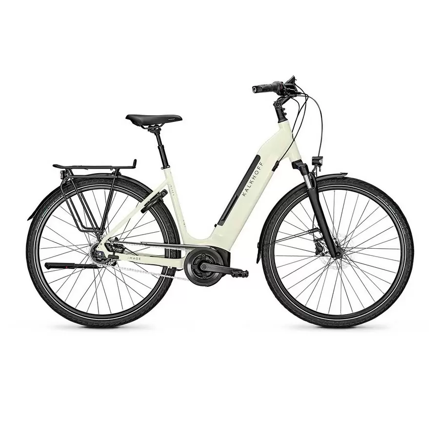 Kalkhoff IMAGE 3.B ADVANCE R aluminium 28" 500Wh Bosch Starwhite glanzend Maat S