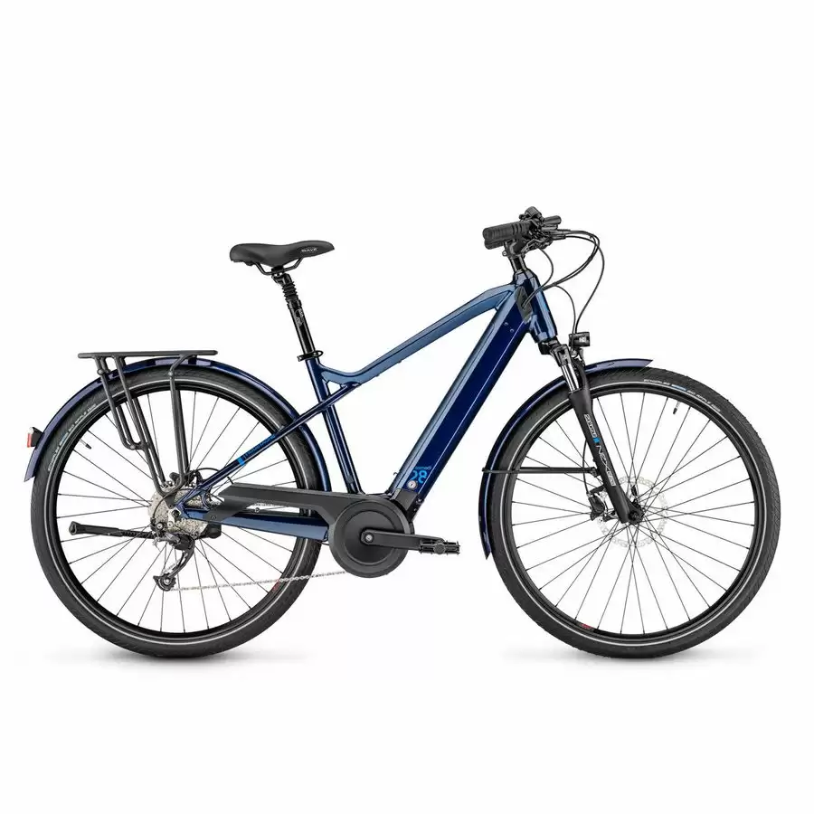 Moustache Bikes Samedi 28.2 28" 9s 500Wh Bosch Active Plus Blauw Maat 42