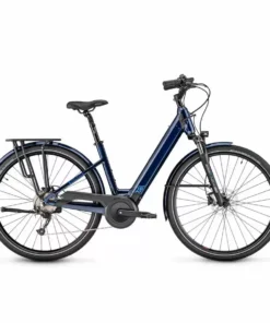 Moustache Bikes Samedi 28.2 Open 28" 9s 400Wh Bosch Active Plus Blauw Maat 39