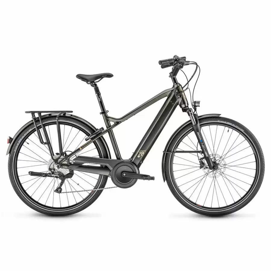 Moustache Bikes Samedi 28.7 28" 11s 625Wh Bosch Performance Matgroen Maat 42