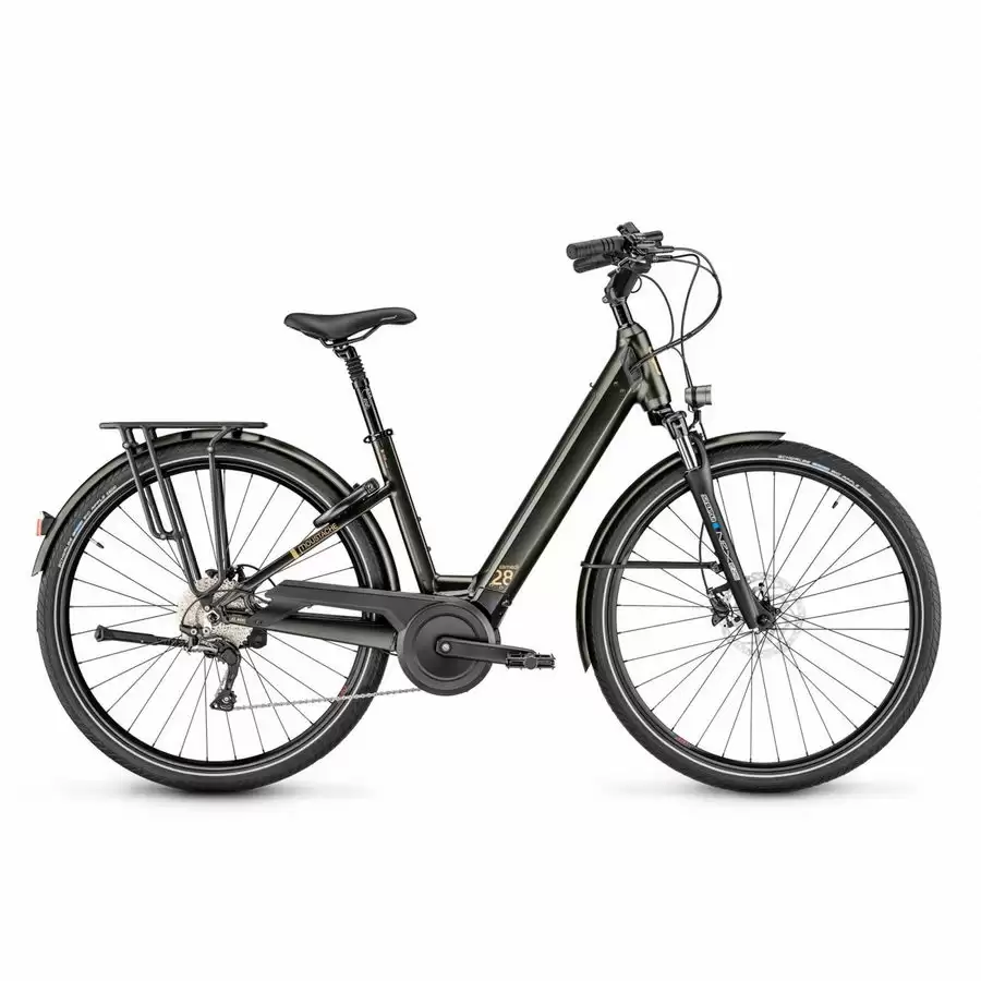 Moustache Bikes Samedi 28.7 Open 28" 11s 625Wh Bosch Performance Matgroen Maat 39