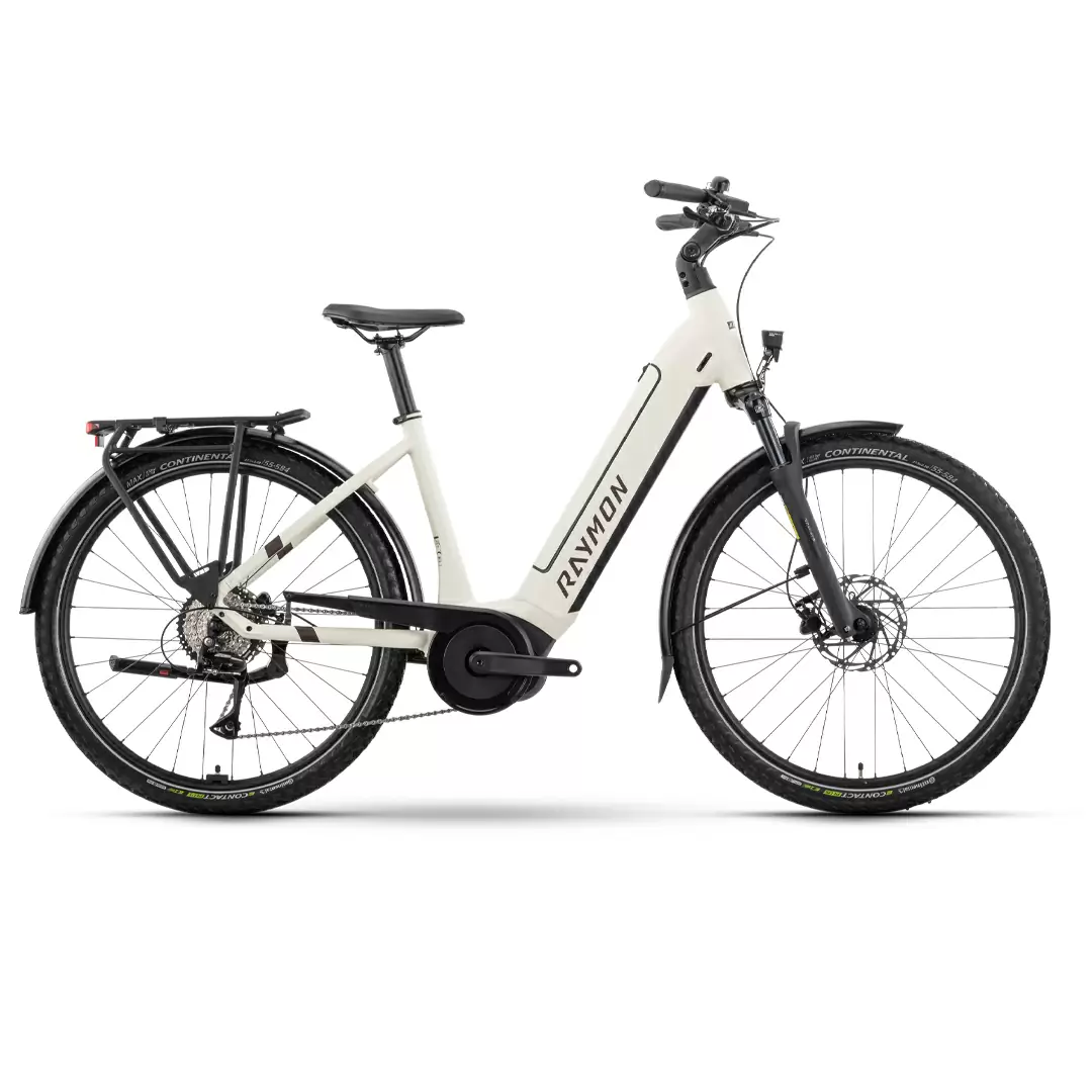 RAYMON Metmo 27,5'' 80mm 8v 600Wh Bosch Active Line Plus Wit 2025 Maat S