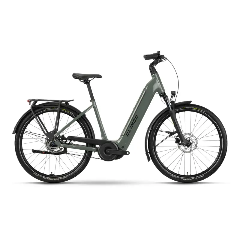RAYMON Metmo Comp Wave 27,5'' 1V 600Wh Bosch Performance Line Highlandgreen 2027 Maat S