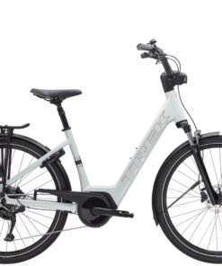 TREK Verve+ 2 Lowstep 3e generatie elektrische fiets 400Wh Plasma Grijs Parelmoer